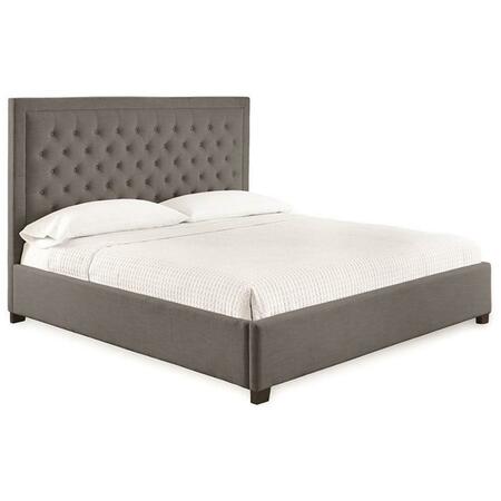 STEVE SILVER Isadora Complete Bed Gray - King ID890KBEDG